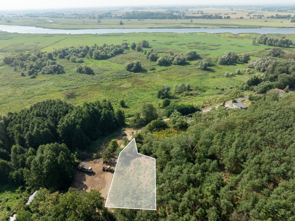 Działka w otulinie lasu nieopodal Odry (2)