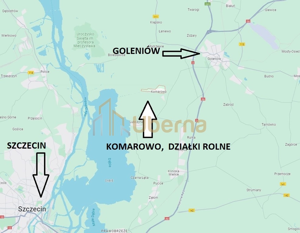 Działka rolna Komarowo na sprzedaż (2)