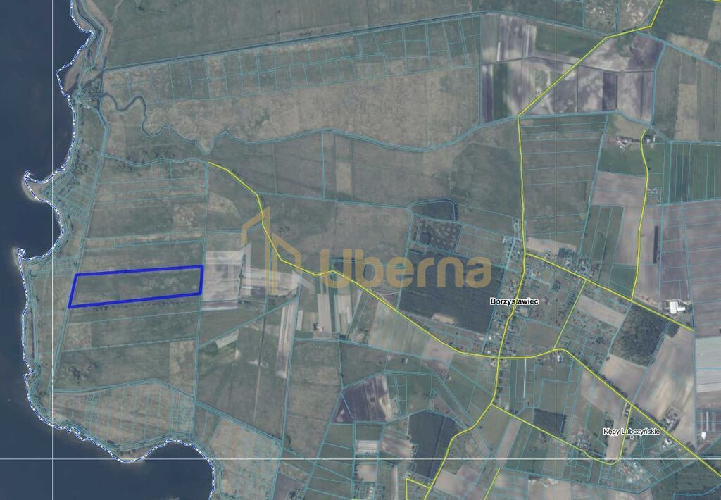 Działka rolna niezabudowana Komarowo nad jeziorem (3)