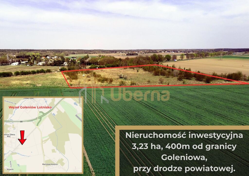 Działki inwestycyjne pod Goleniowem (1)