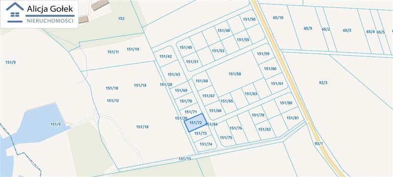 OSIEKI-  piękna działka 1.060m2 na Jeziorem Jamno  (2)