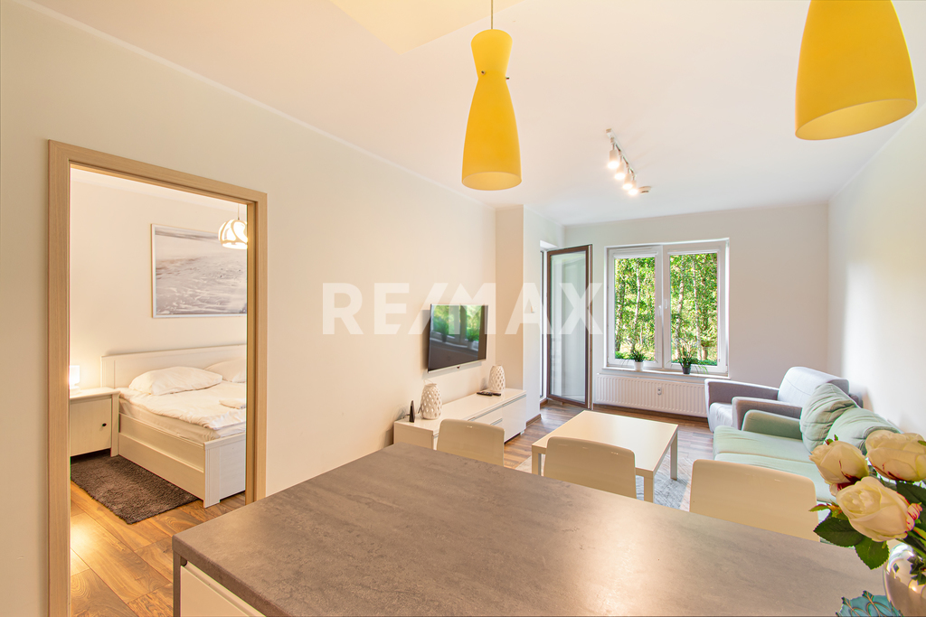 Urokliwy Apartament z Widokiem na Las Nadmorski (4)