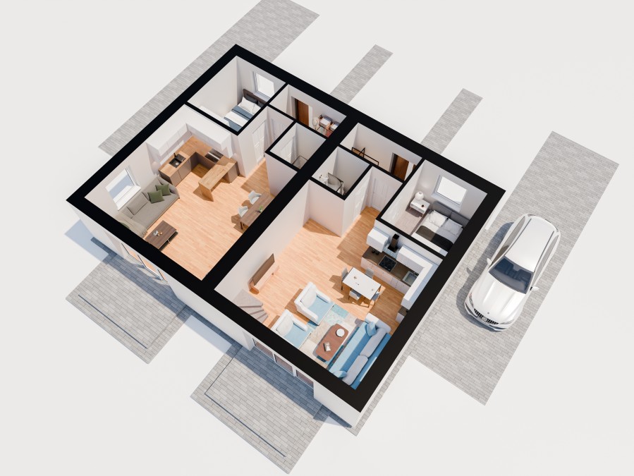 80 m2 z ogrodem i kanalizacją, Super okolica (14)