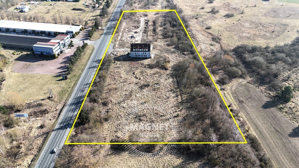 Działka przemysłowa zabudowana Lipiany blisko S3 (3)