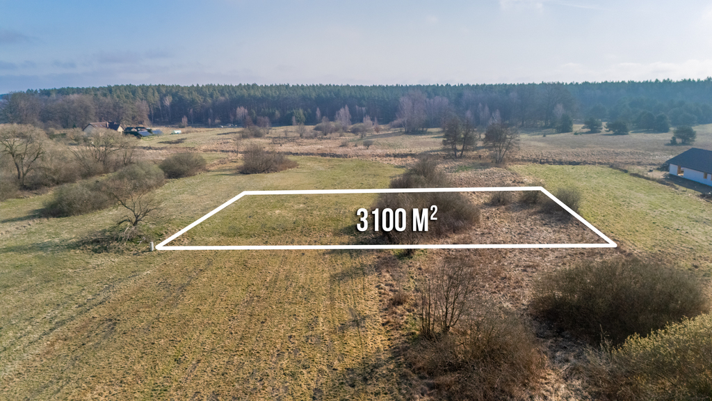 Duża działka 25 min od Szczecina w niskiej cenie. (9)