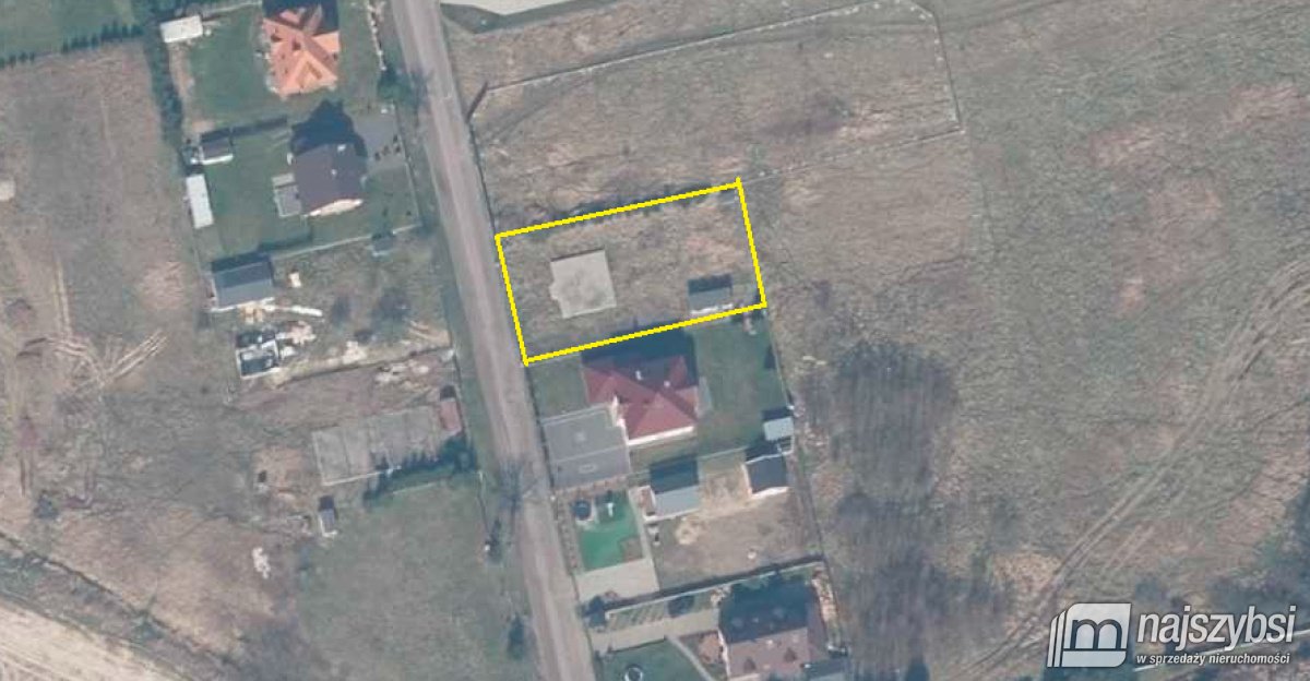 Ustronie Morskie-ogrodzona działka  budowlana 900  (2)