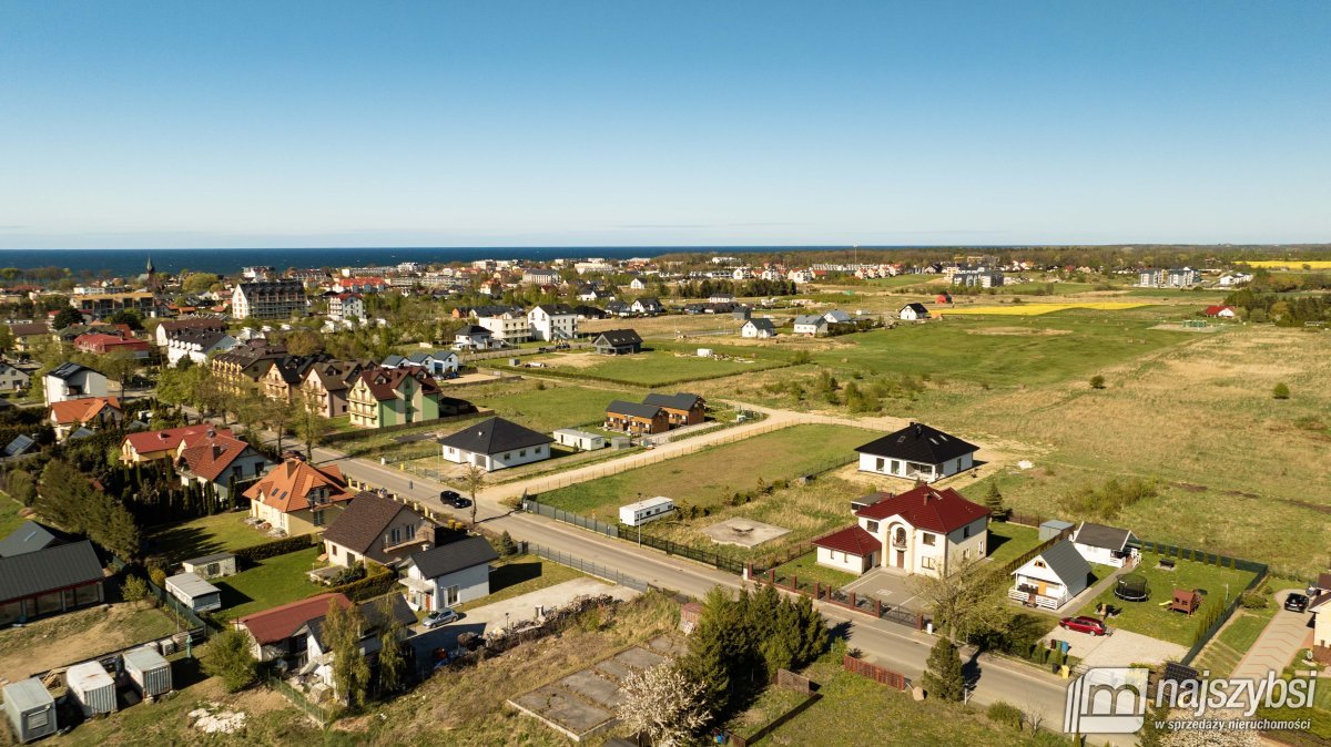 Ustronie Morskie-ogrodzona działka  budowlana 900  (6)