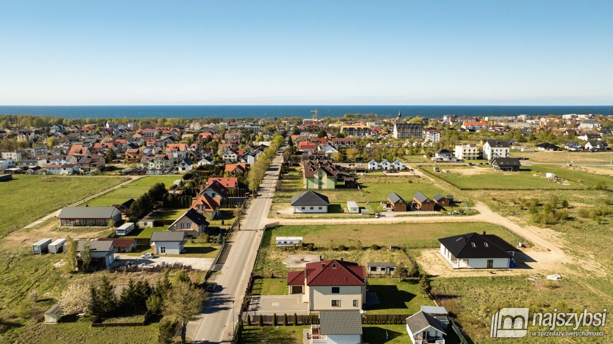 Ustronie Morskie-ogrodzona działka  budowlana 900  (7)