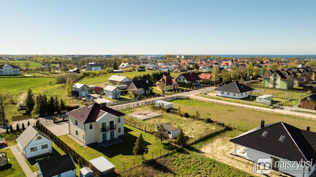 Ustronie Morskie-ogrodzona działka  budowlana 900  (8)