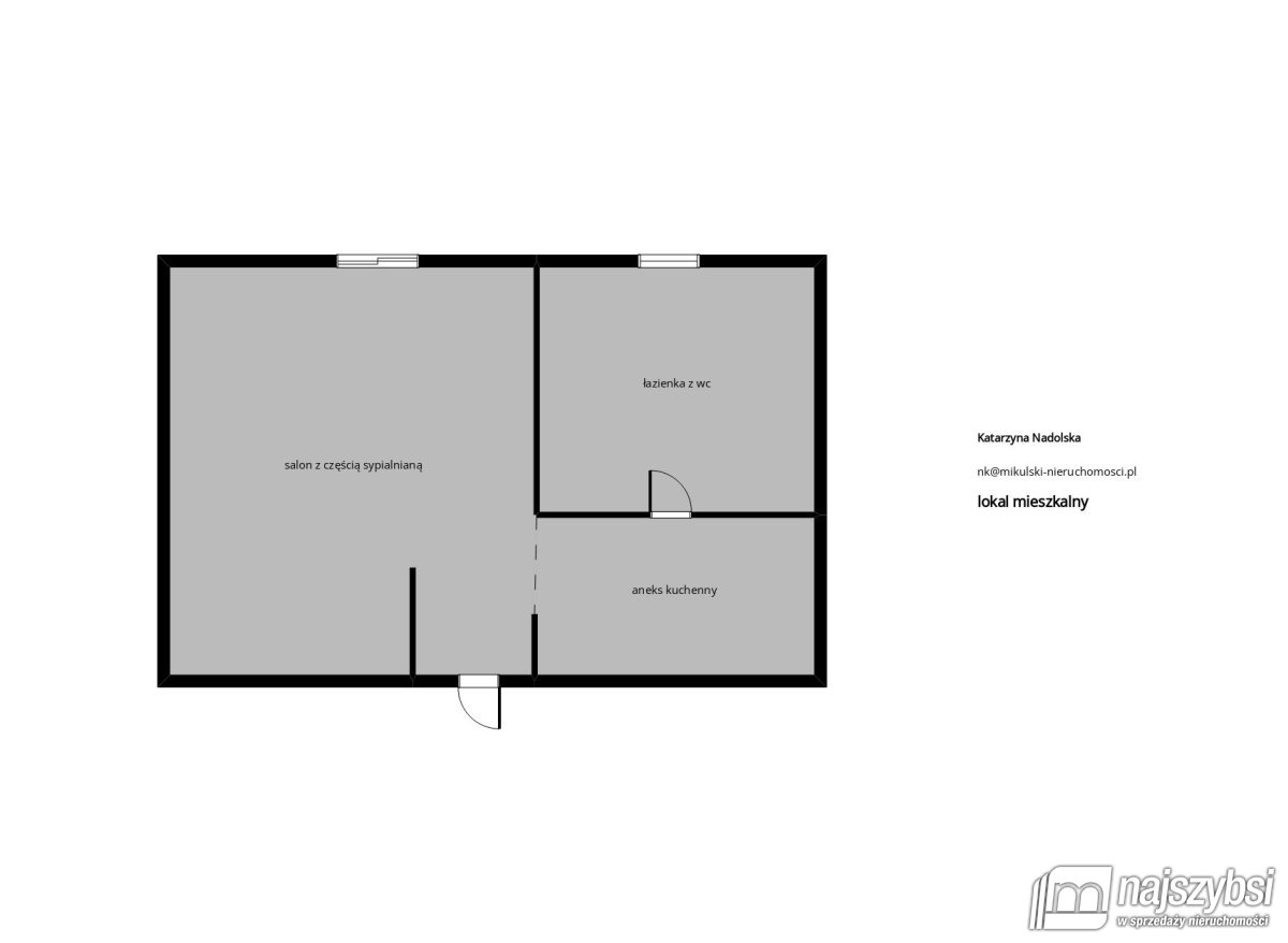 Niechorze - apartament z ogródkiem blisko plaży (11)