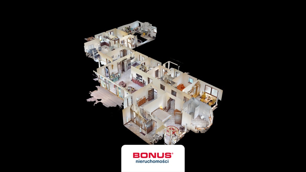 Dom parterowy; dwupokoleniowy i pod działalność. (19)