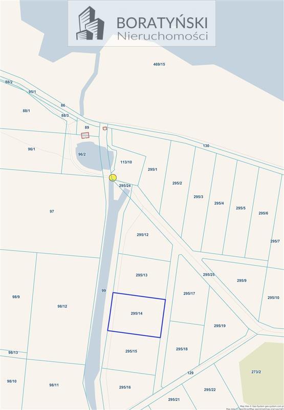 Działka nad jez. Jamno, bezpośrednio przy kanale. (2)