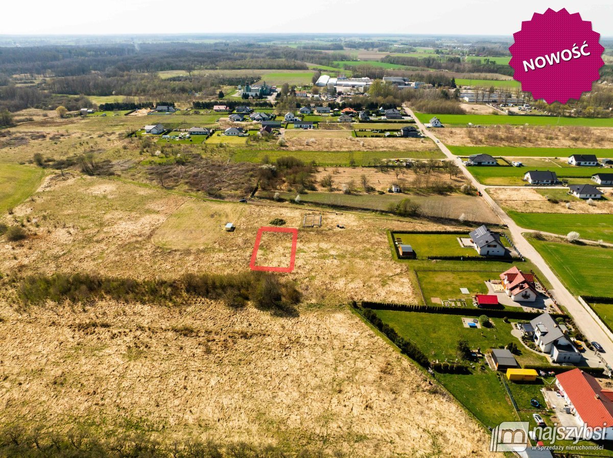 Nowogard - działka pod budowę domu 1024m2 (1)