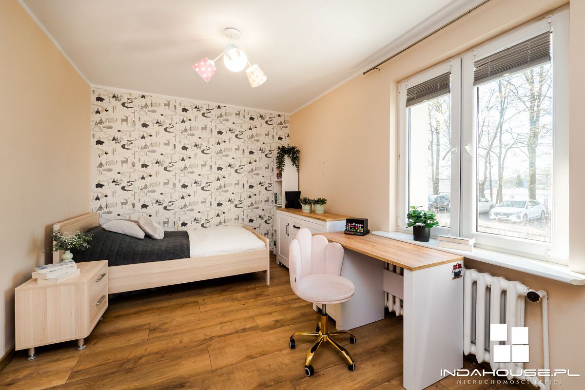 Rozkładowe, 3 pokojowe mieszkanie na parterze, ide (9)