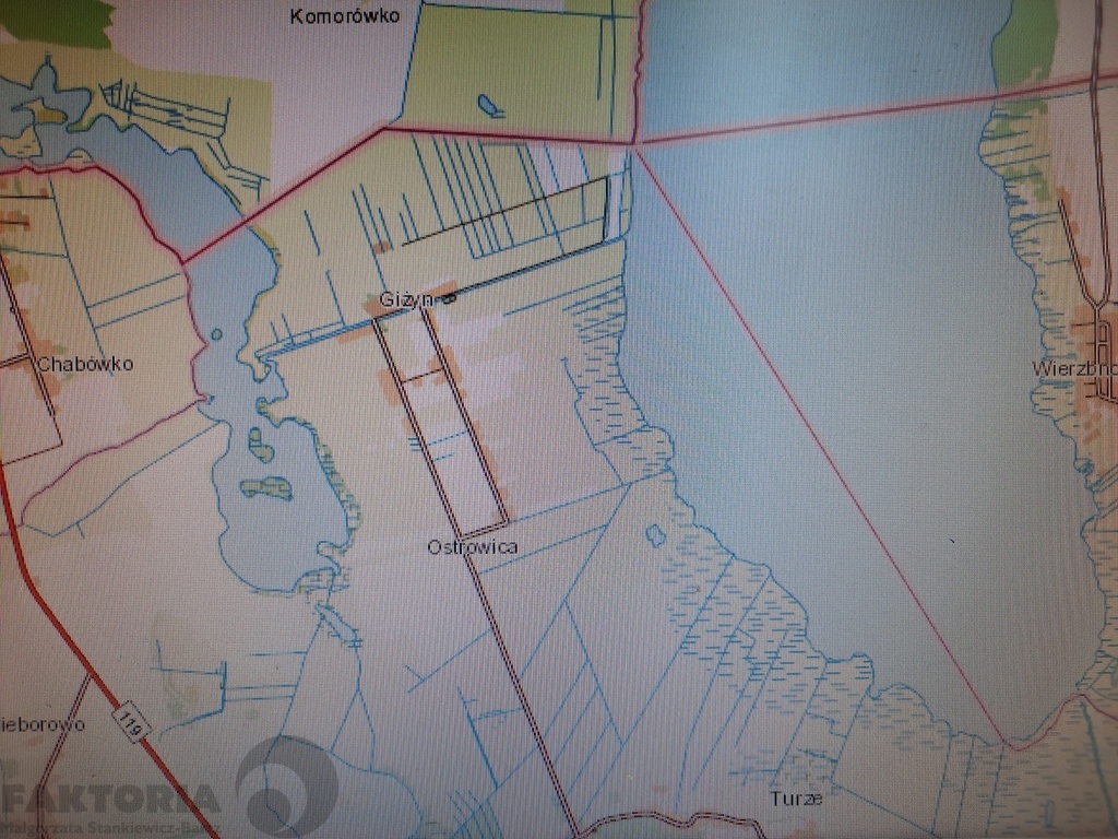 Giżyn nad J. Miedwie, MPZP działka 988m2, 65 zł/m2 (6)