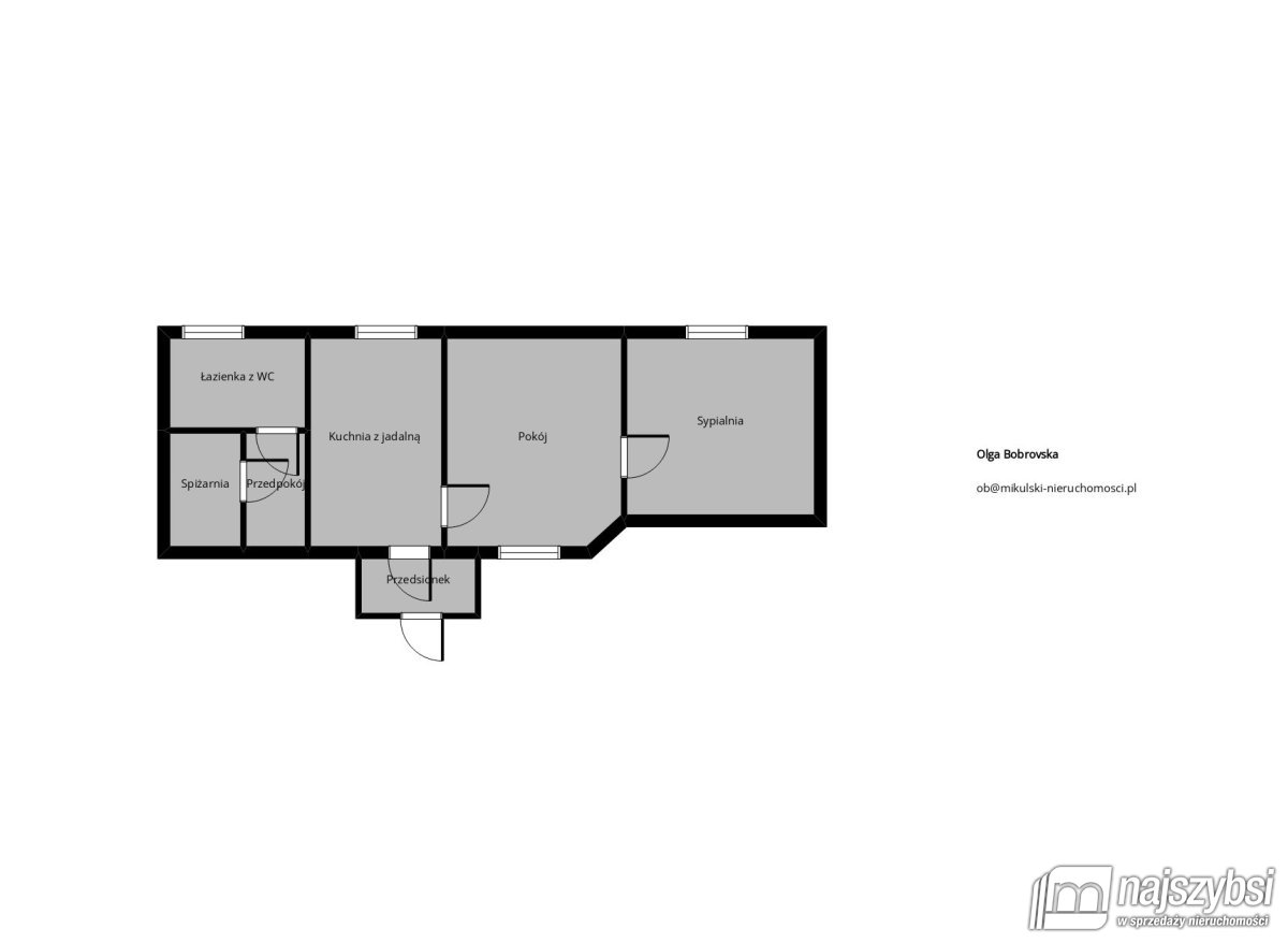 Goleniów - 2 pokoje, bezczynszowe, osobne wejście  (14)