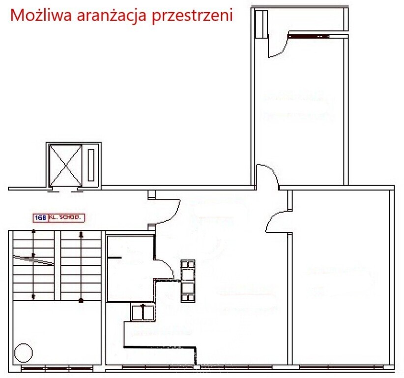 Rozkładowe 3 pokoje | Świerczewo | Z potencjałem (19)
