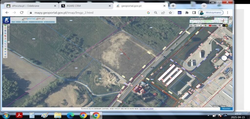 Kołbaskowo1.5994ha,do szybkiej budowy halii 2000m2 (4)