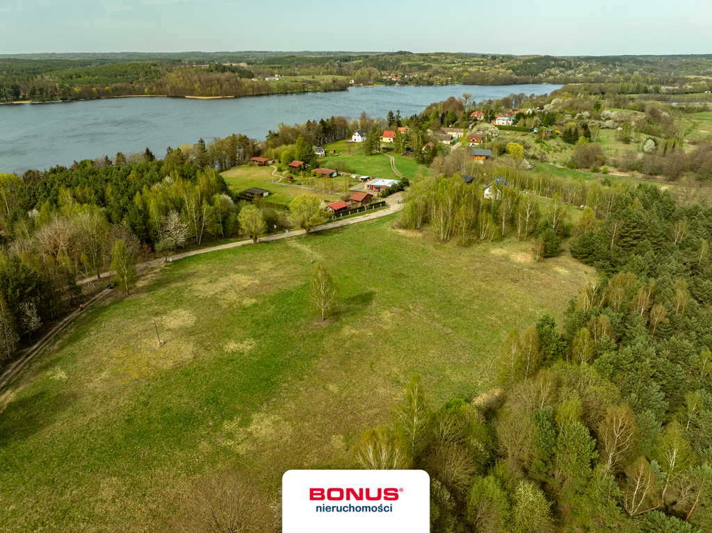 Działka przy jeziorze Żerdno z WZ i mediami (4)