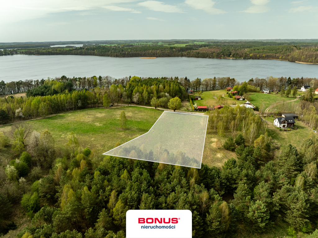 Działka przy jeziorze Żerdno z WZ i mediami (5)