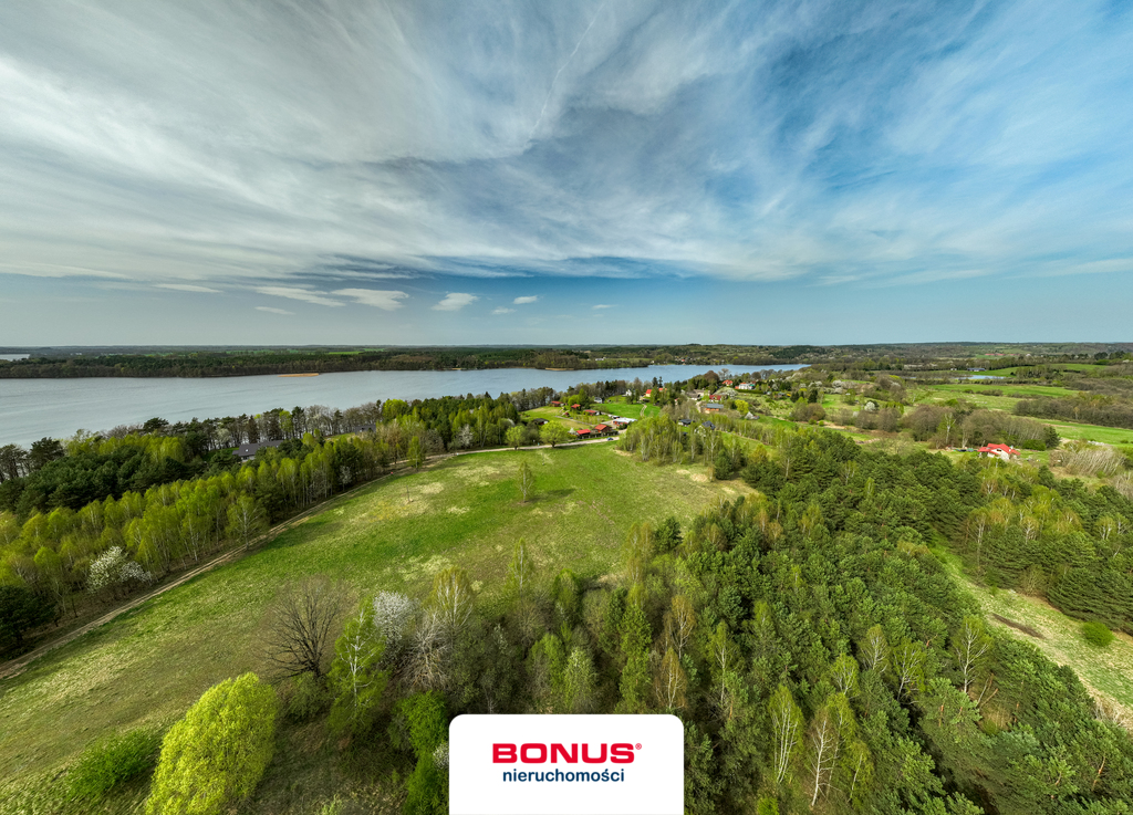 Działka przy jeziorze Żerdno z WZ i mediami (2)