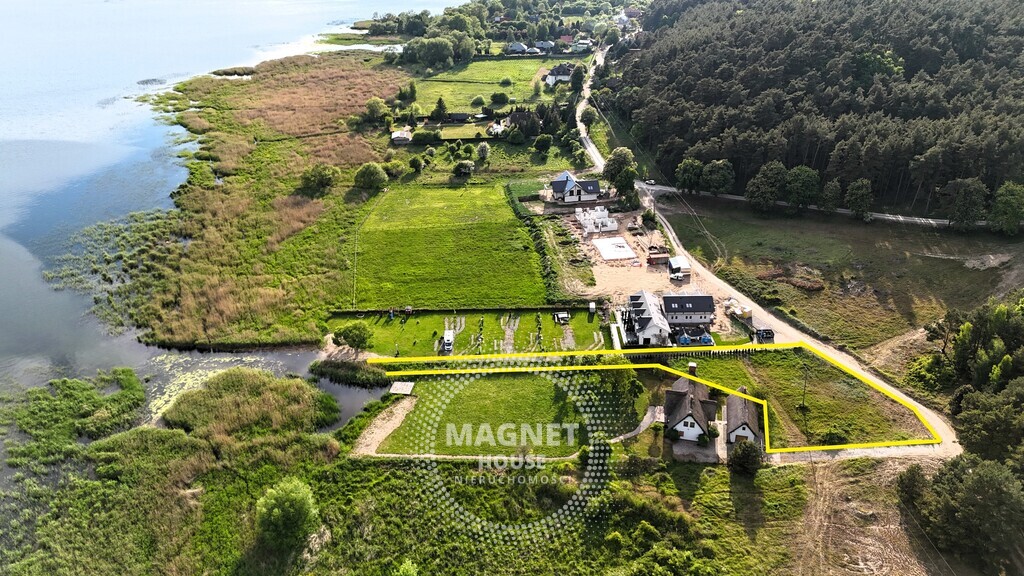 Działka z WZ nad Zalewem z dostępem do jeziora (2)