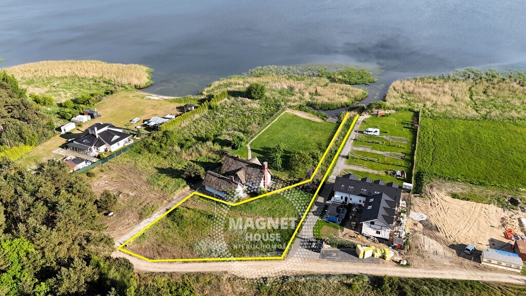 Działka z WZ nad Zalewem z dostępem do jeziora (3)