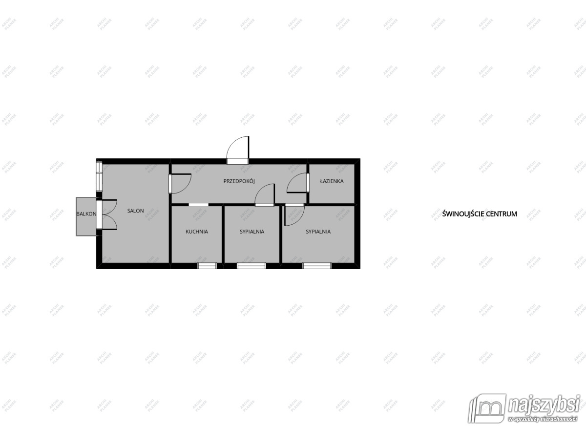 Mieszkanie 3-pokojowe w sercu miasta. (15)