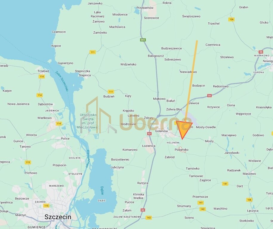 Działka budowlana Podańsko, Gm.Goleniów (6)