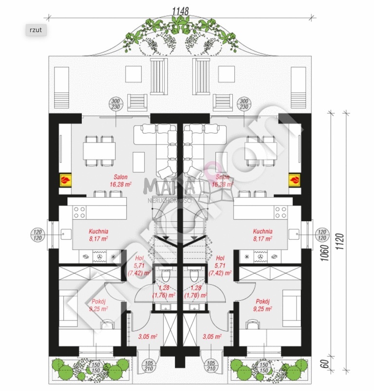 Lipnik - bliźniak w zielonej okolicy (9)
