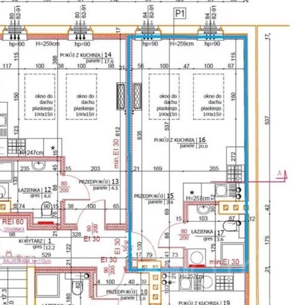 Mieszkanie 1  pokojowe- ścisłe centrum (3)