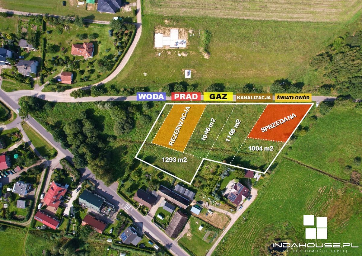 Działki budowlane w Świeszynie  do Koszalina 10 km (2)