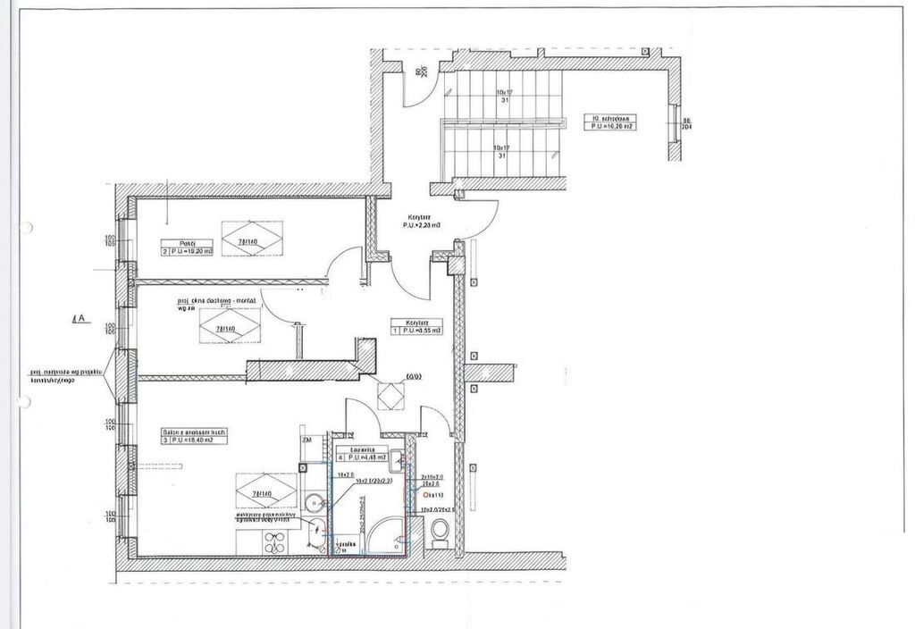 3 POKOJE W CENTRUM MIASTA, ODNOWIONA KAMIENICA (9)