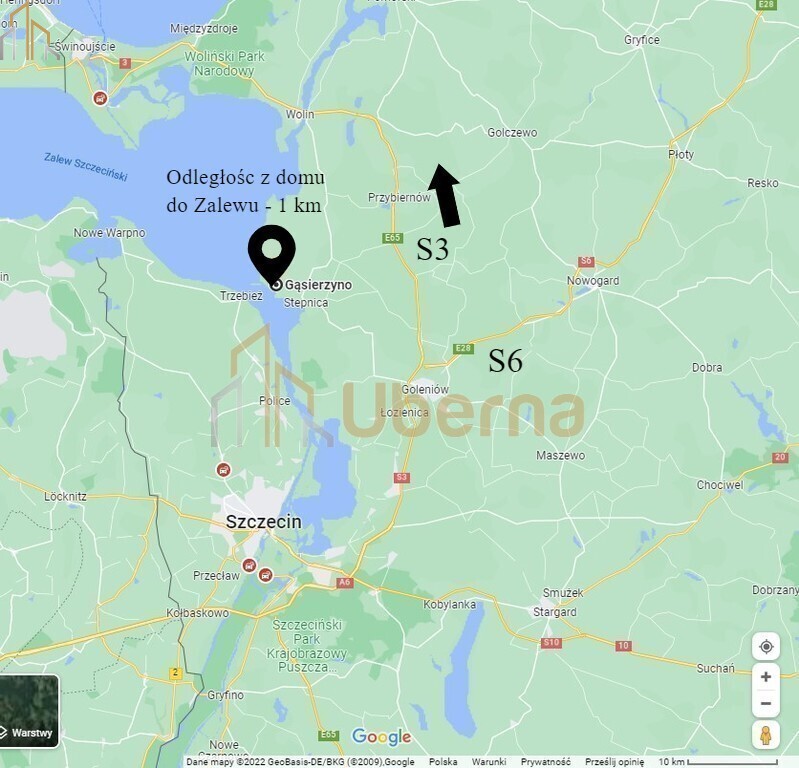 Dom i garaż nad wodą - światłowód (3)