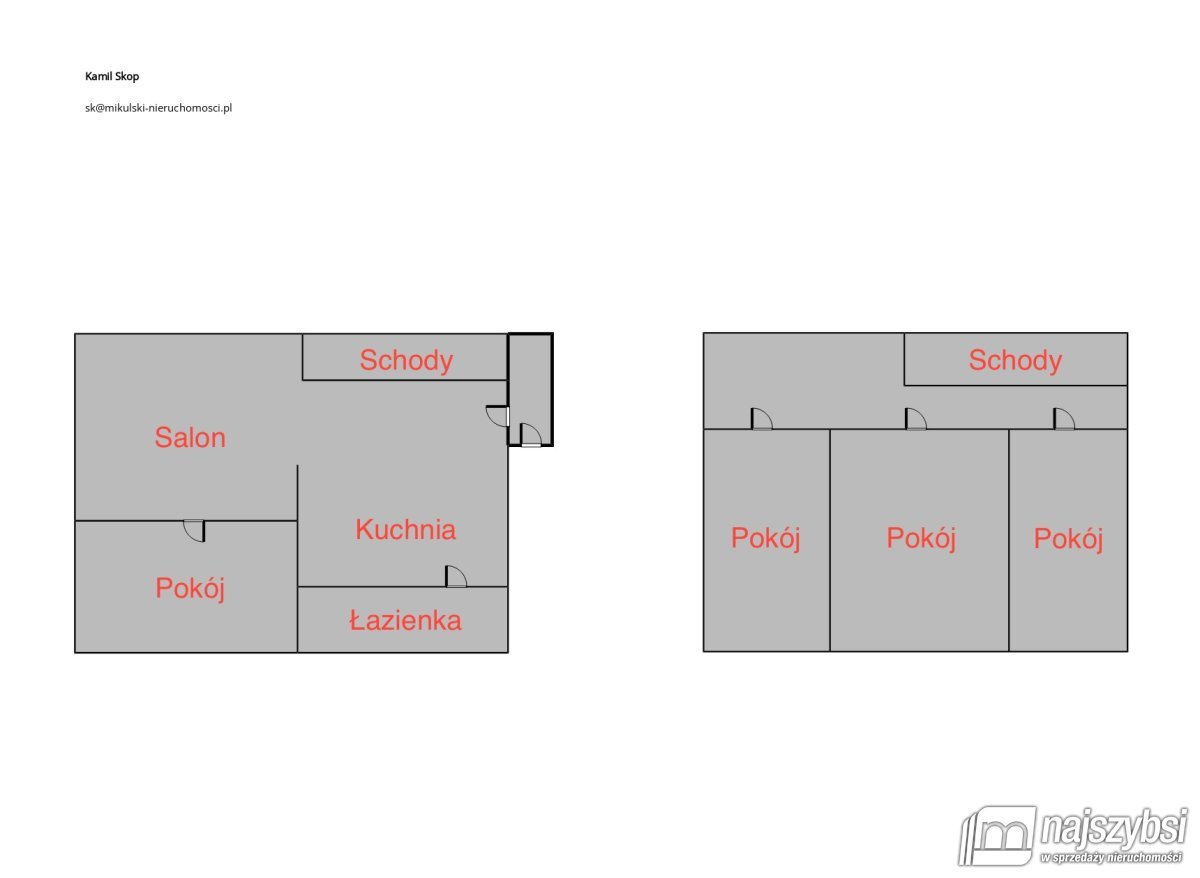 REZERWACJA Lewice - połowa bliźniaka (24)