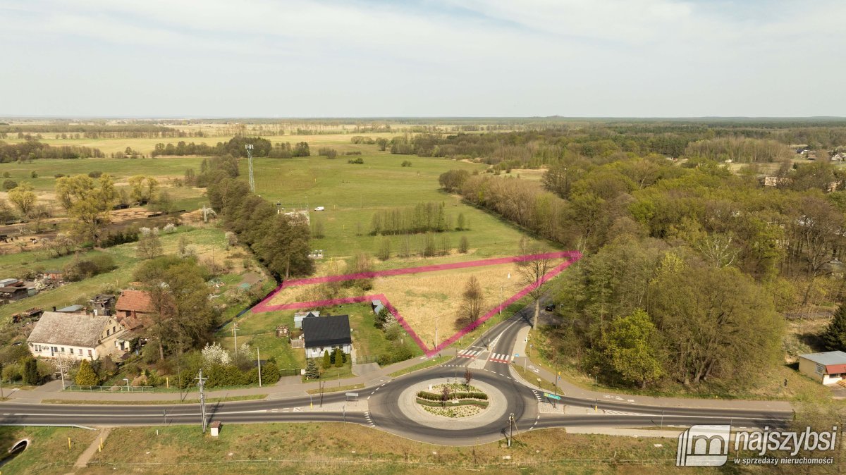 Stepnica - działka przy wyjeździe 4400 m² z WZ (1)