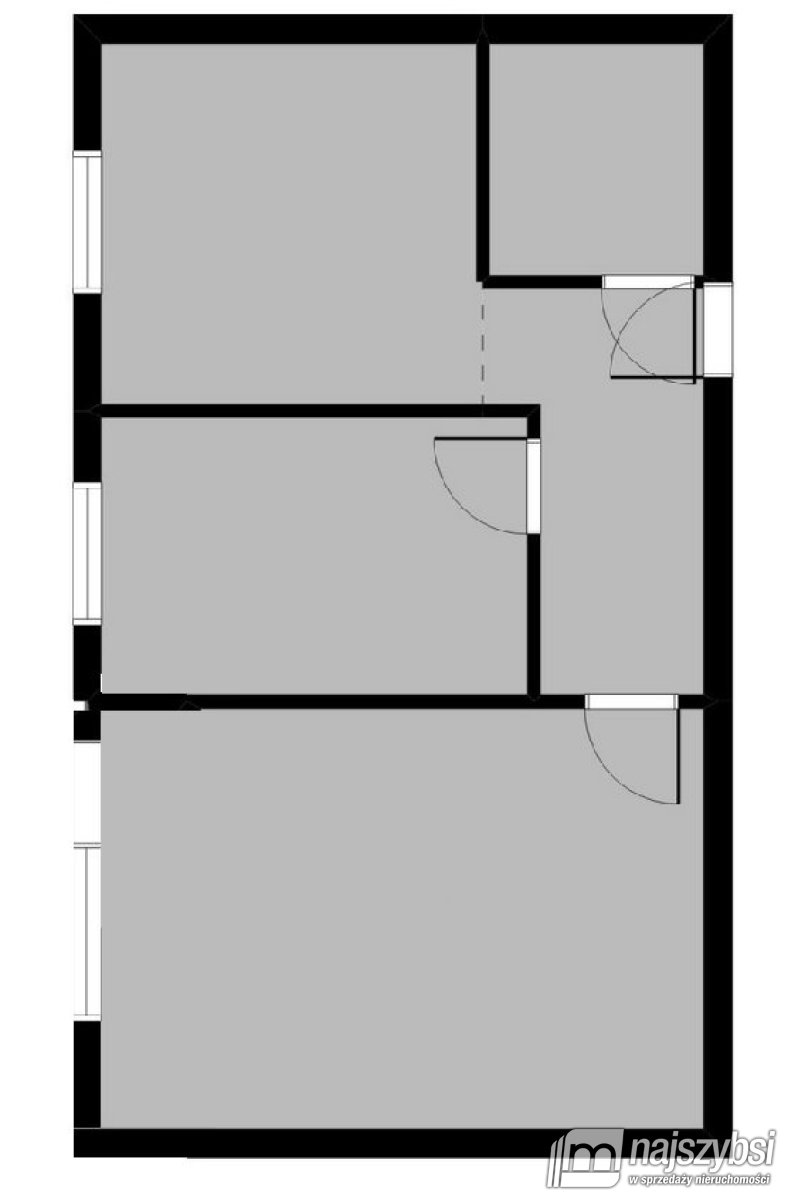 Goleniów (10km) - 2 pokoje - II piętro (11)