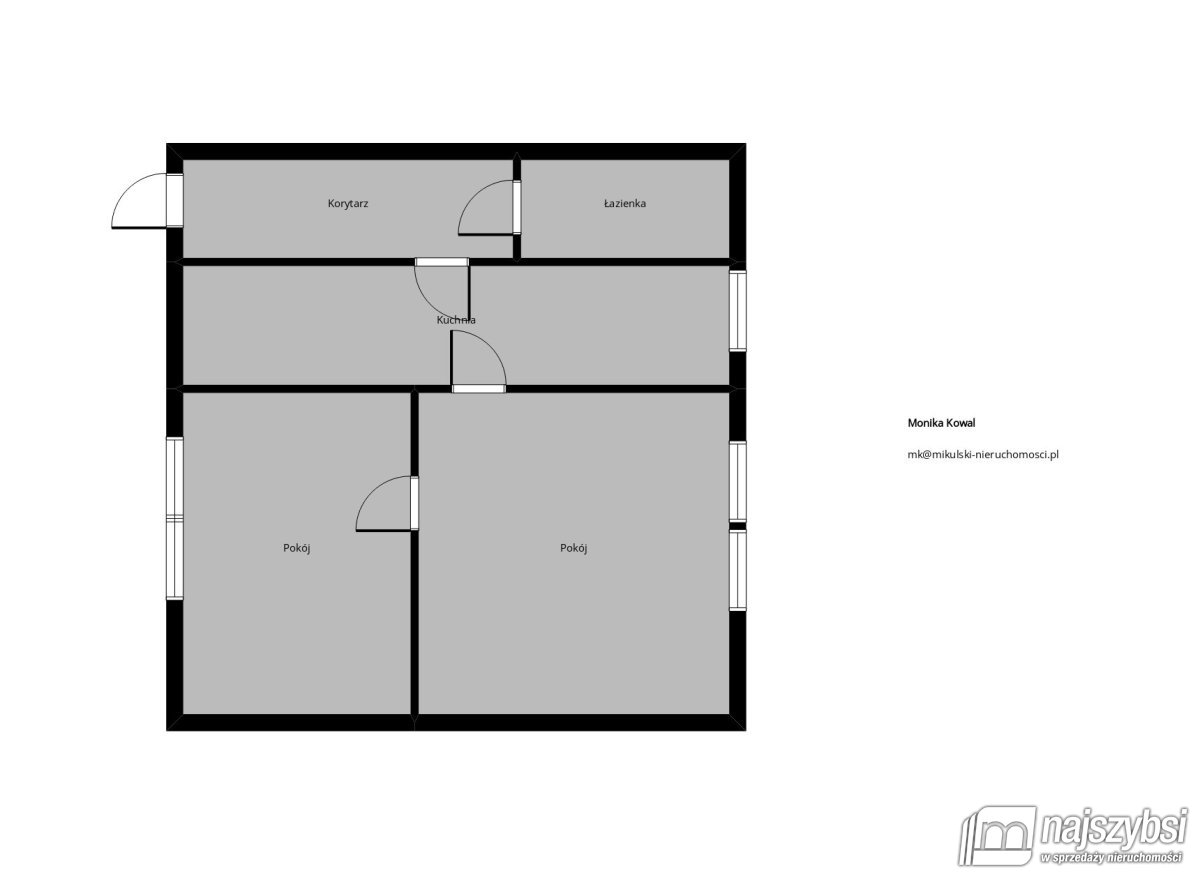 Węgorzyno - mieszkanie dwupokojowe (21)
