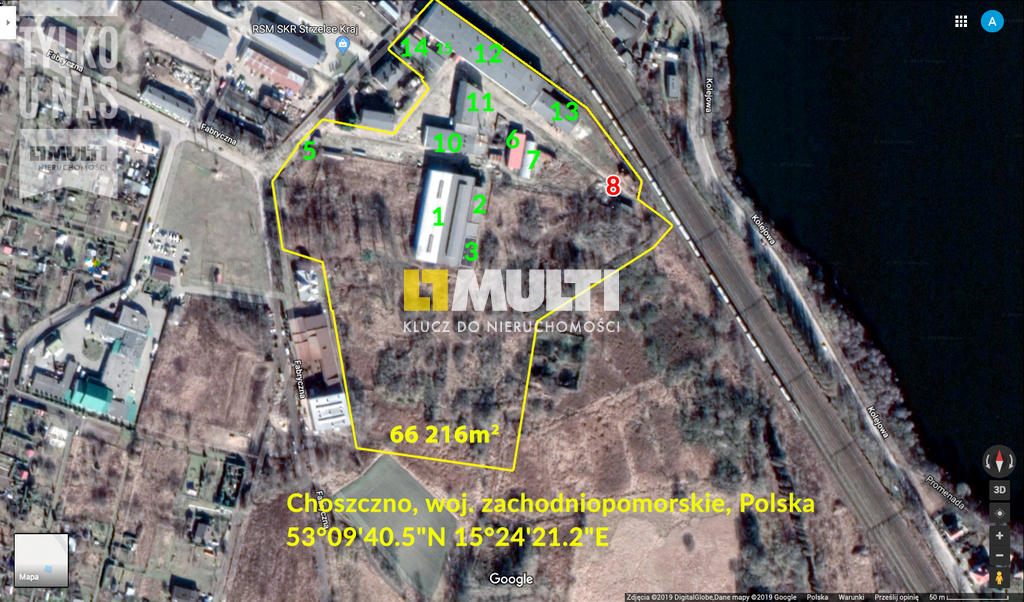 Choszczno: Działka inwestycyjna z bocznicą kolej. (3)