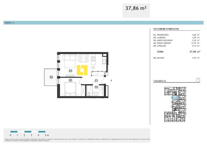 Kołobrzeg 38m2, nowa inwestycja blisko plaży. (2)