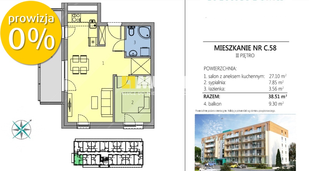 Dwupokojowe mieszkanie blisko morza w Kołobrzegu (5)
