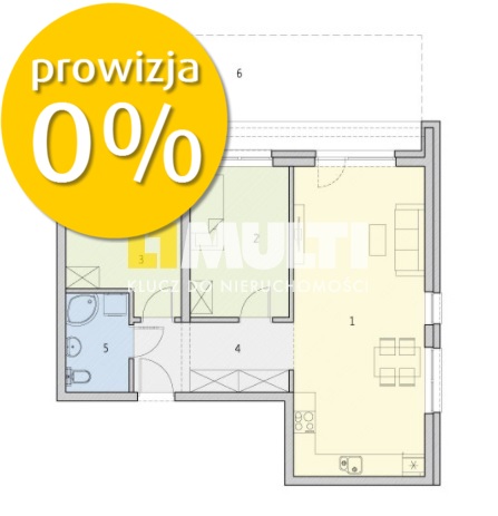 Dwupokojowe mieszkanie z balkonem w Kołobrzegu (7)