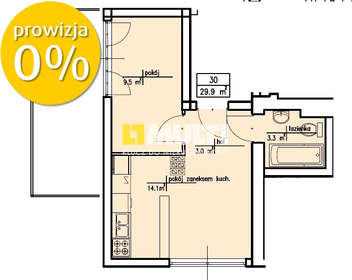 Apartament w Ustroniu Morskim widok na morze (5)