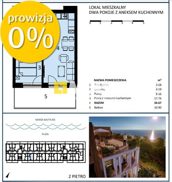 Apartament z widokiem na morze! (5)