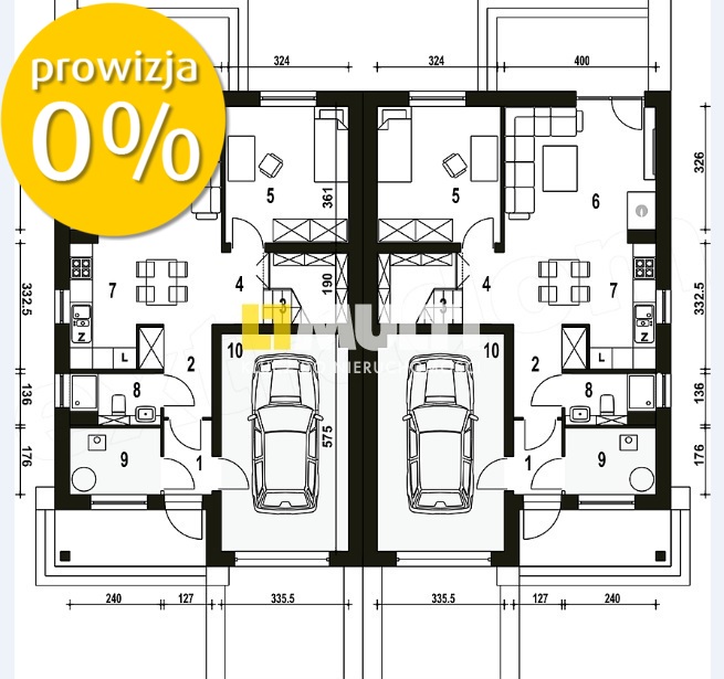 Dom ekologiczny, bliźniak z garażem, zerokosztowy (8)