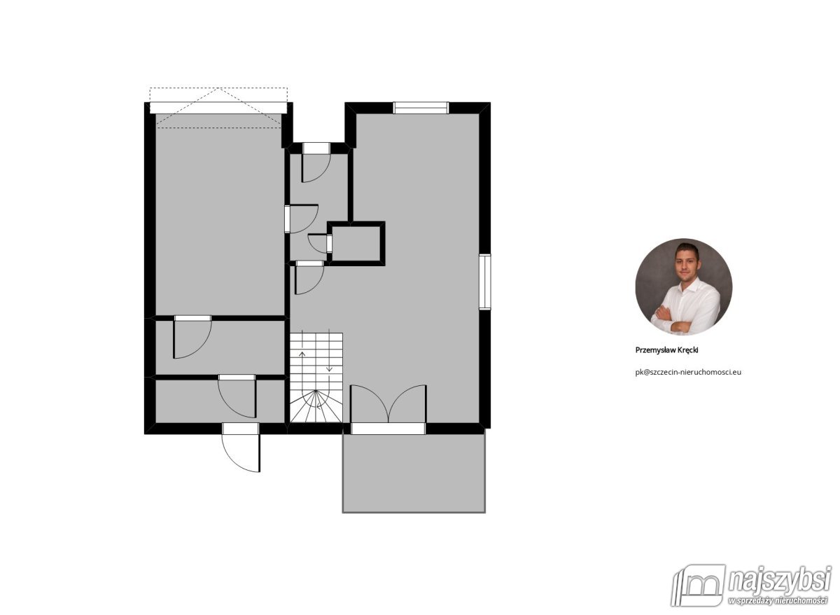 Kliniska Wielkie – bliźniak z garażem w budynku (28)