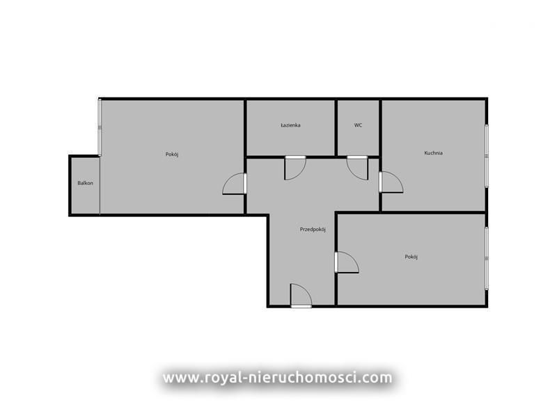 2 pokoje 1 piętro balkon ! ul. Nowowiejskiego ! (12)