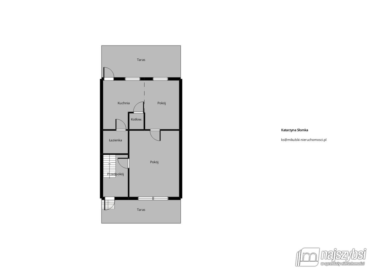 Dolice - mieszkanie w szeregowcu pod miastem (12)