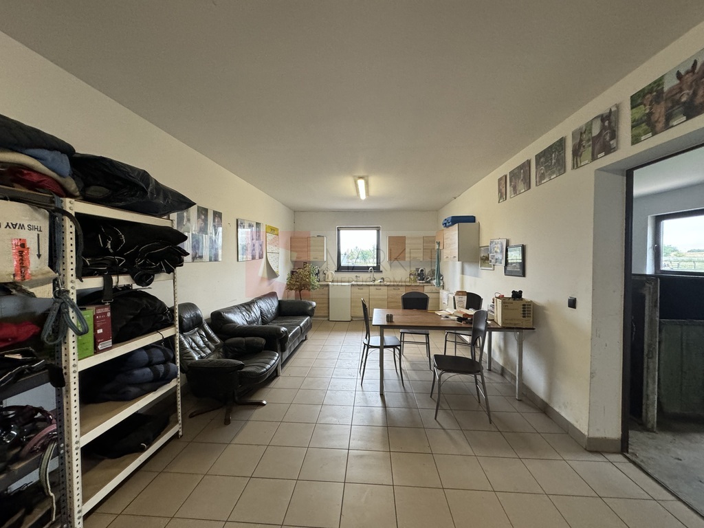 Dom i budynek gospodarczy - stadnina koni (30)