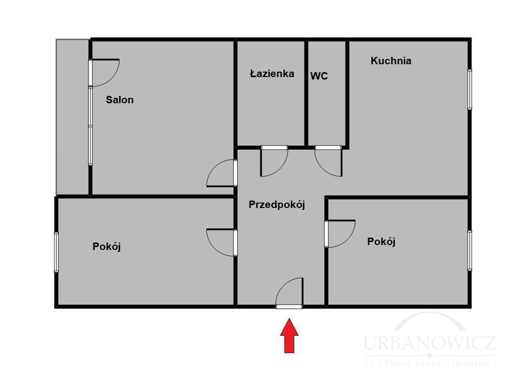 Atrakcyjne 3 pokojowe z dużą loggią ! (7)